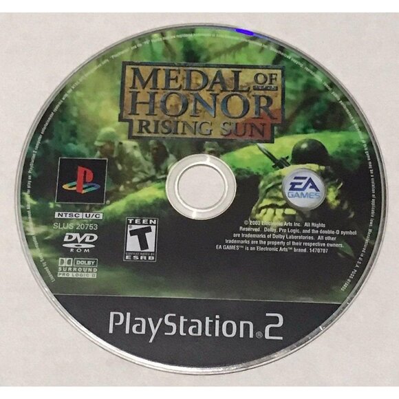 PS2 Medal Of Honor Rising Sun PlayStation - Picture 1 of 1